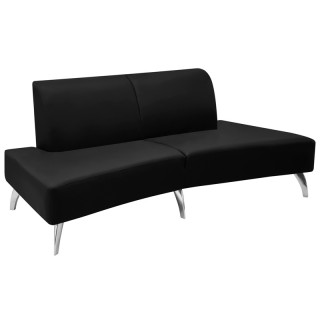 Диван Джокер (2 кзам PU/гоб.stock) кзам1пу чёрный