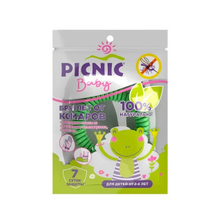 Средство репеллентное Браслет от комаров Picnic Baby