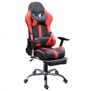 Кресло игровое "Strike Turbo" (черный+красный)