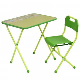 Комплект детской мебели «Алина» (КА2) зелёный