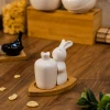 Набор для специй "Naturel" 11,5х7,5х9,5 см (Бамбуковая подставка)