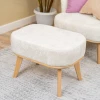 Банкетка "Комфорт-5" (PLUSH WHITE ONYX, Бесцветный (Лак))