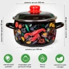 Кастрюля эмал сфер Лобстер 4,0л ТМ Appetite
