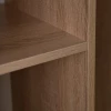 8.05 Угловой шкаф для одежды с зеркалом (Дуб сонома, Лотос 128)