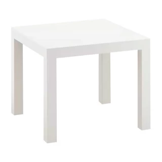 Кофейный столик 550x550 (белый, белый)