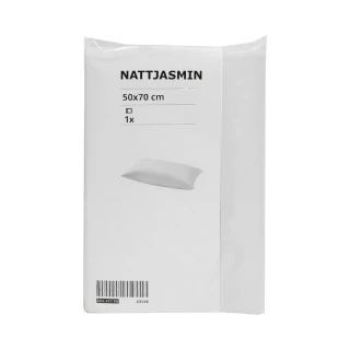 90343683 Наволочка NATTJASMIN (50*70 белый)